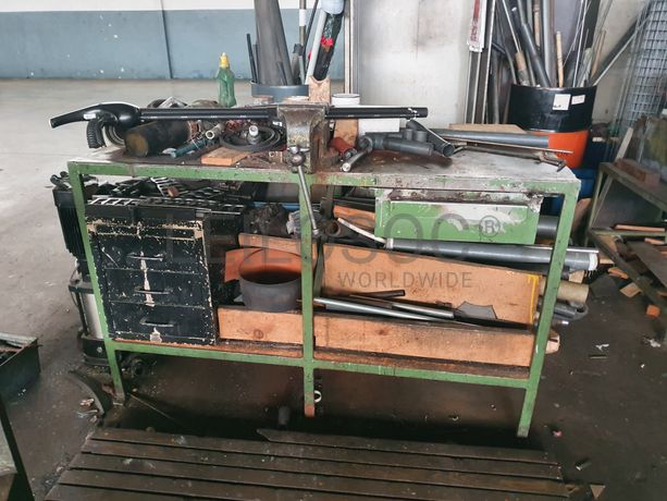 Ferros · Peças e Acessórios · Escadote · Carrinho · Aparelho Soldar · Bancada com Torno