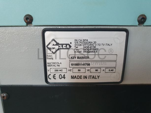 Máquina Gravação Silka Key Marker 2000