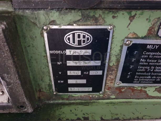 Torno Automático Mupem TR 26