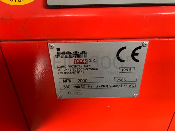 Máquina Embalar Parafusos Iman Pack MFW 2000