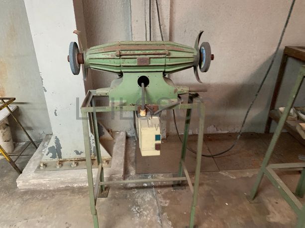 Esmeril · Engenho Furar Flott · Bancada com Torno