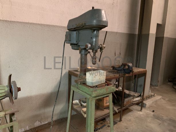 Esmeril · Engenho Furar Flott · Bancada com Torno