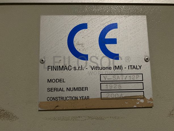 Máquina Grenalhar a Vidro Finimac