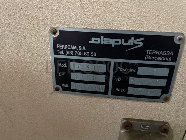 Máquina Erosão de Penetração Diapuls