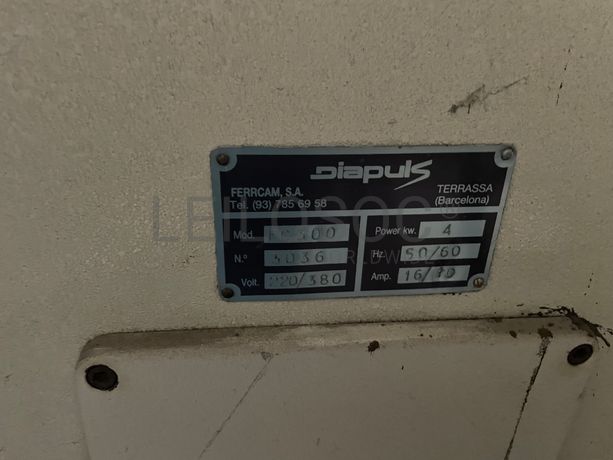 Máquina Erosão de Penetração Diapuls