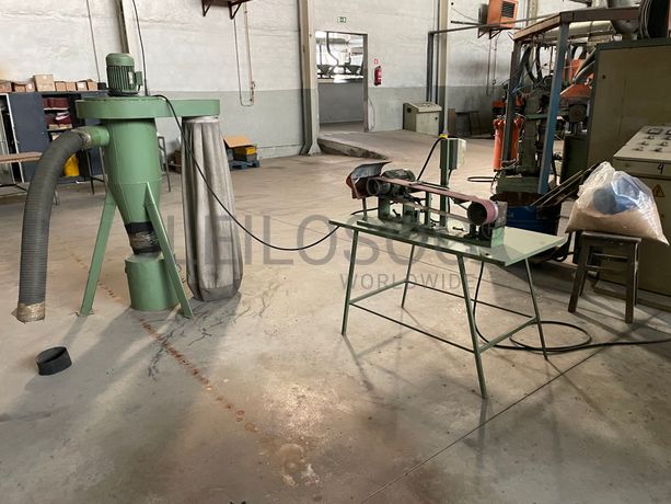 Máquina Lixadora e Aspiração