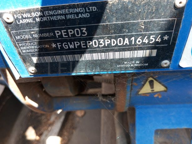 Gerador FG WILSON PEP03