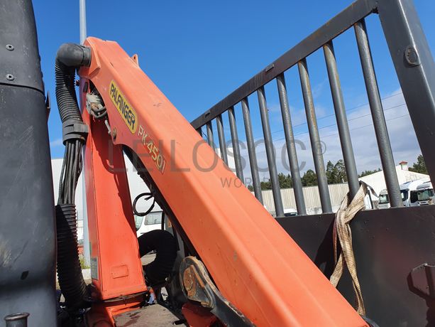 Toyota Dyna · Grua Palfinger · Tribasculante · Ano 2008