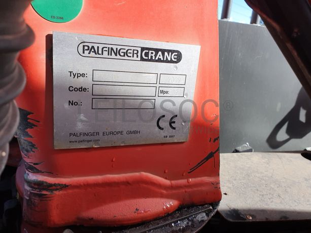 Toyota Dyna · Grua Palfinger · Tribasculante · Ano 2008