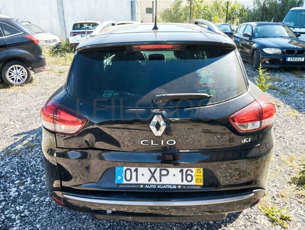Renault Clio V Grandtour 1.5 DCI · Ano 2015