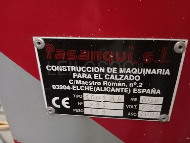 Prensas · Máquina de Colar