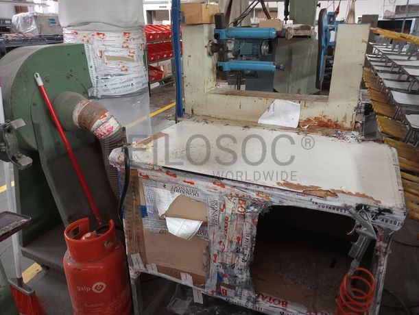 Sifione · Secador Reativador · Máquinas de Lixar · Máquina de Riscar · Máquina de rebater