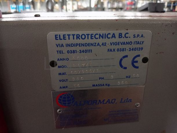 Forno · Máquina de Testeiras