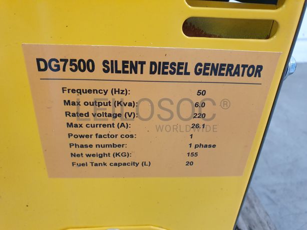 Gerador King Toyo DG7500