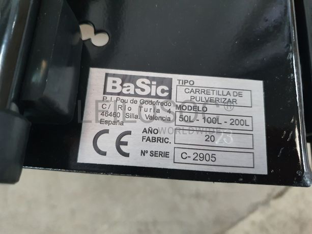 CARRINHO PULVERIZADOR BASIC