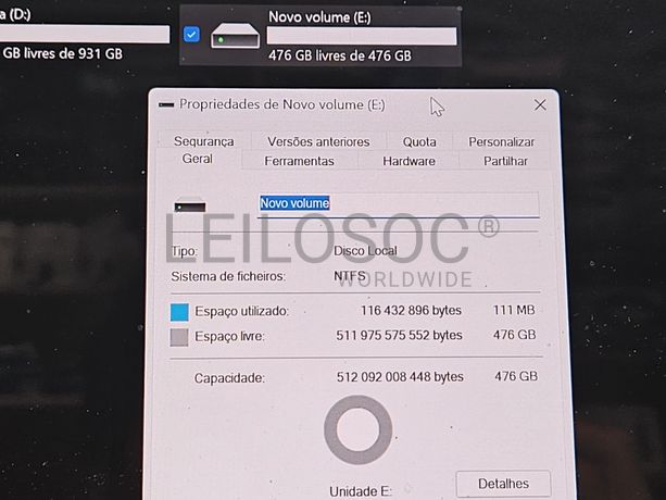 Disco Externo de 512GB