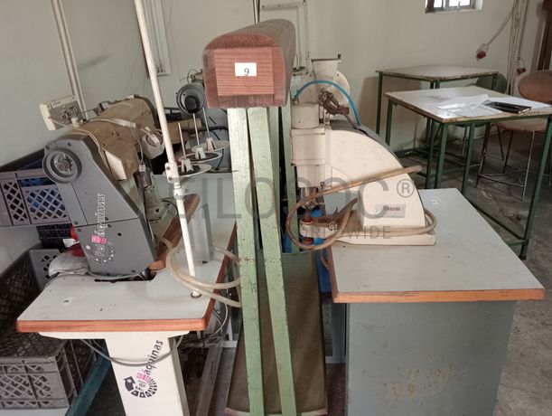 Totalidade · Equipamentos · Indústria de Calçado