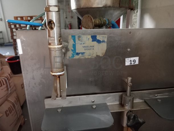 Máquinas de encher · Porta paletes · Diversos