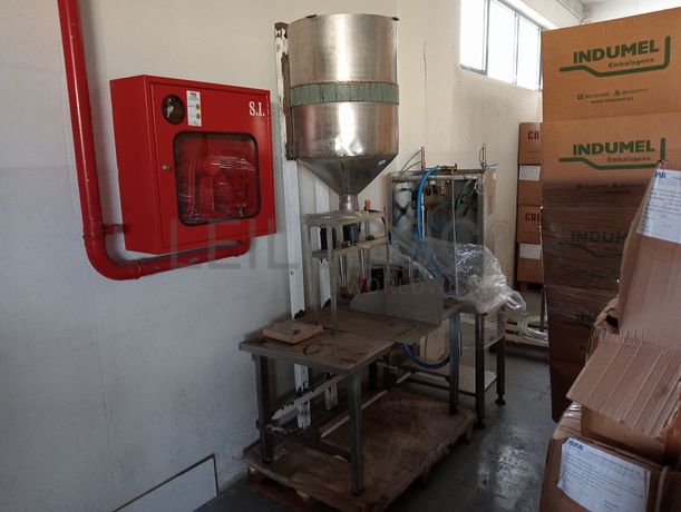 Máquinas de encher · Porta paletes · Diversos