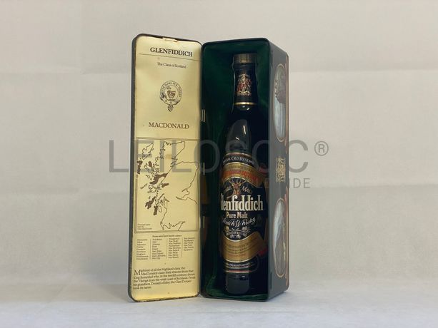 Whisky 'Glenfiddich Pure Malt' - Clan MacDonald
