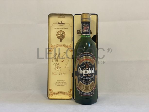 Whisky 'Glenfiddich Pure Malt' - Reserva Antiga Especial - Clan Macpherson