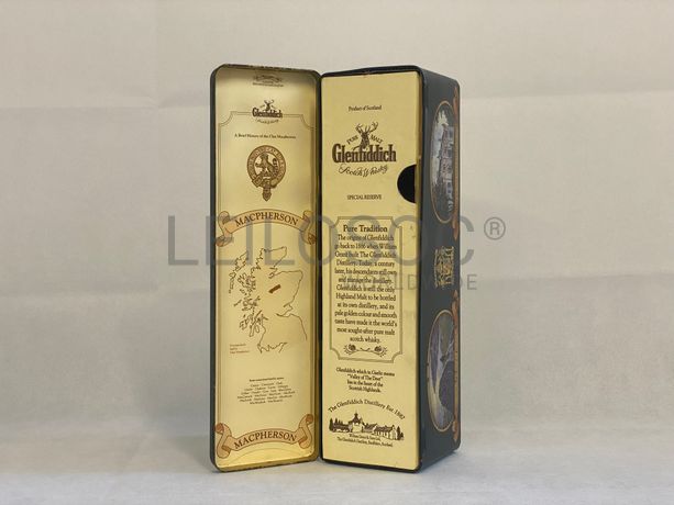 Whisky 'Glenfiddich Pure Malt' - Reserva Antiga Especial - Clan Macpherson