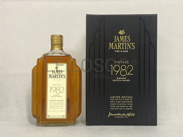 Whisky 'James Martin's' - Vintage 1982