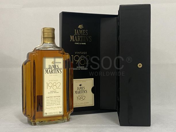 Whisky 'James Martin's' - Vintage 1982