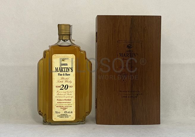 Whisky 'James Martin's' - 20 Anos