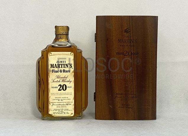 Whisky 'James Martin's' - 20 Anos