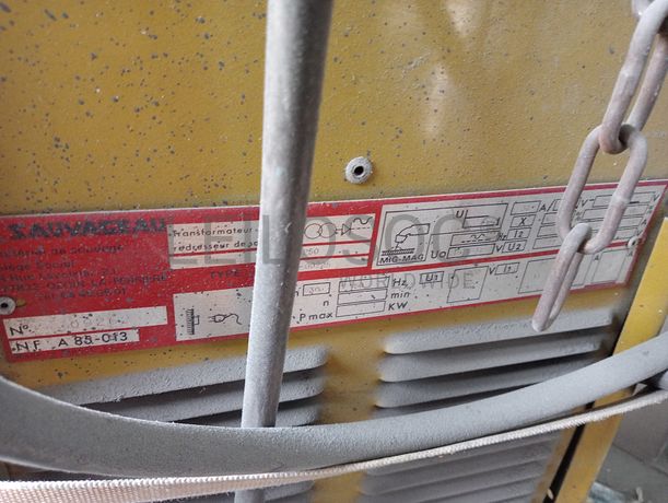 Serrote de disco + Máquina de furar + Aparelho de soldar + Balança