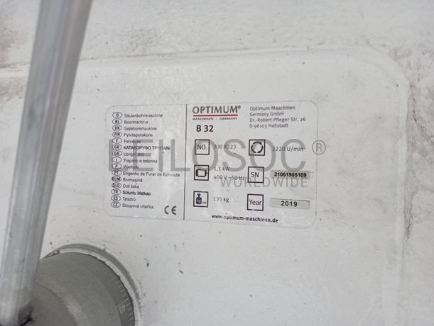 Serrote de disco + Máquina de furar + Aparelho de soldar + Balança