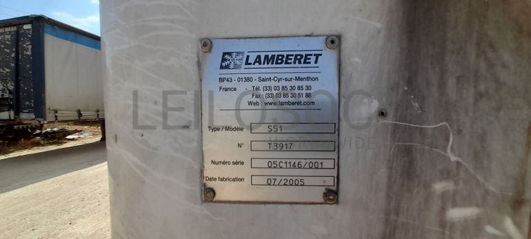 Semirreboque Lamberet S52