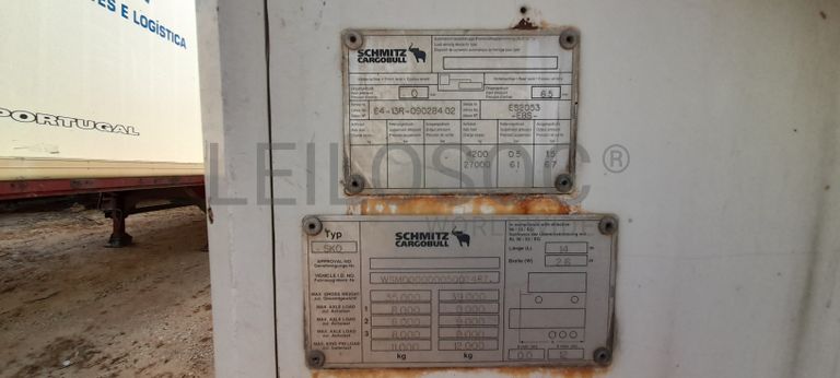 Semirreboque Schmitz SKO