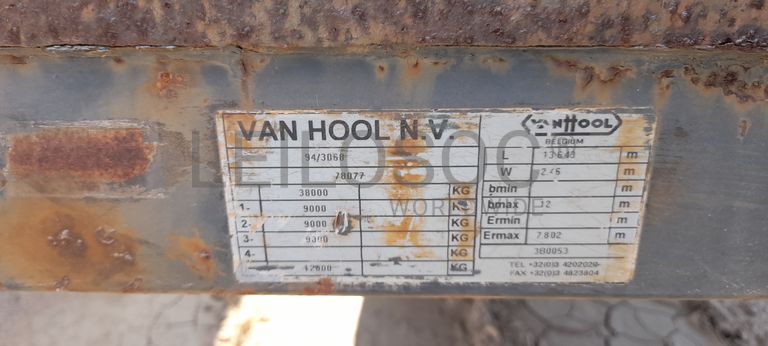 Semirreboque Van Hool