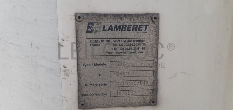 Semirreboque Lamberet SR2