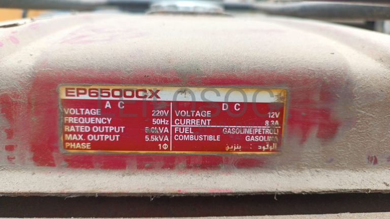 Gerador Honda EP 6500CX
