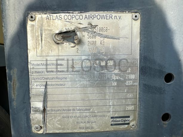 Compressor ATLAS COPCO XAHS 416 HD