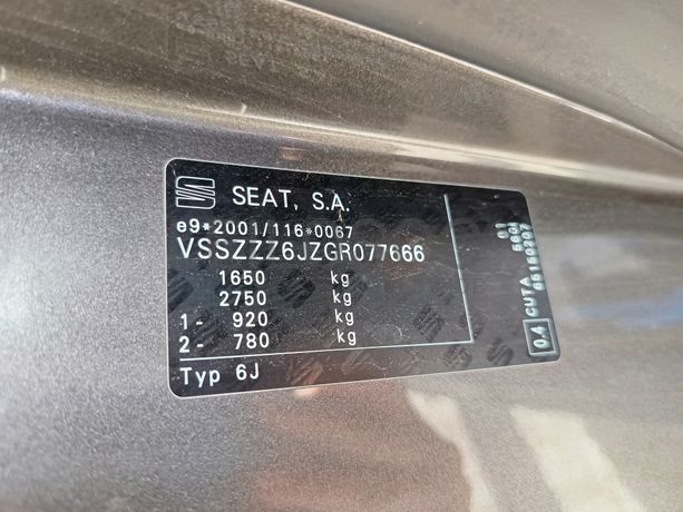 Seat Ibiza 1.4 TDI · Ano 2016