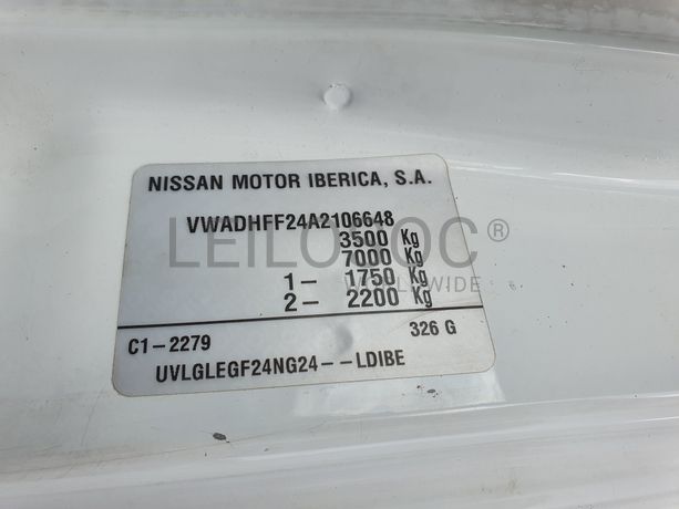 Nissan Cabstar 35.13 · Ano 2010