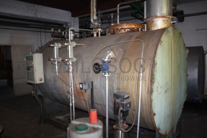 Caldeira a Nafta + Depósito de Água