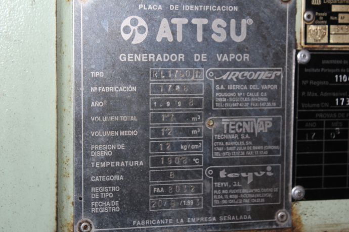 Caldeira a Nafta + Depósito de Água