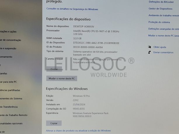 Computador HP WorkStation Z440