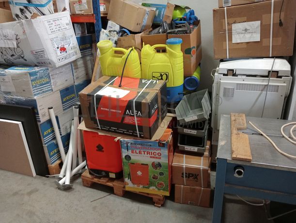 Maquinaria · Ferragens · Ferramentas · Equipamento de Proteção Pessoal