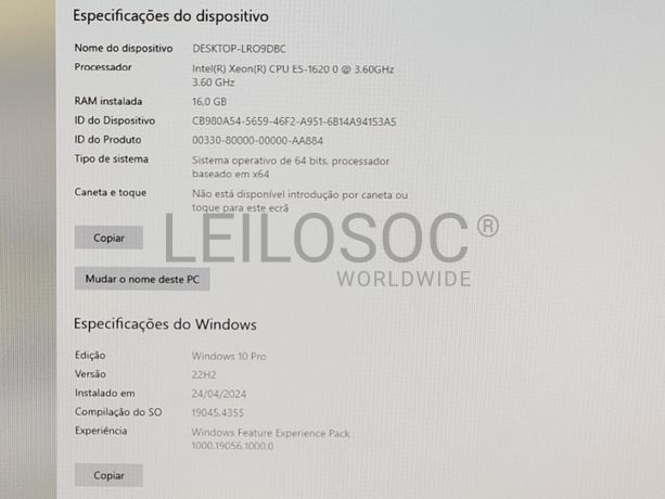 Computador HP WorkStation Z440