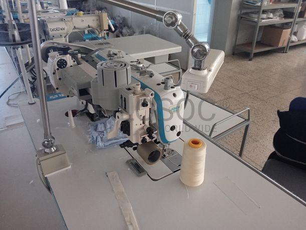 Máquinas de Ponto Corrido · Máquinas de Corte e Cose · Bobinador