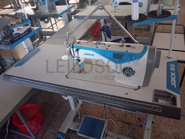 Máquinas de Ponto Corrido · Máquina de Mosquear · Máquina de Corte e Cose · Máquina de Virar Punhos e Colarinhos