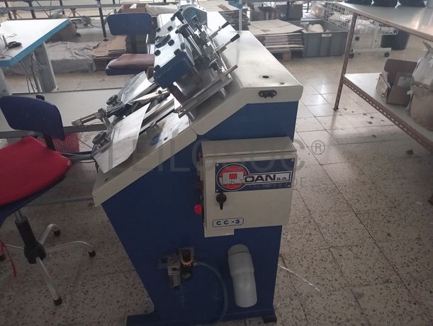 Máquinas de Ponto Corrido · Máquina de Mosquear · Máquina de Corte e Cose · Máquina de Virar Punhos e Colarinhos