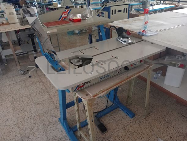 Mesa de Dobrar · Máquinas de Pregar Botões · Máquina de Casear · Máquinas de Ponto Corrido · Máquina de 2 Agulhas