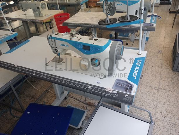 Máquinas de Ponto Corrido · Máquina de 2 agulhas · Máquina de corte e cose · Máquina de pregar molas · Diversos